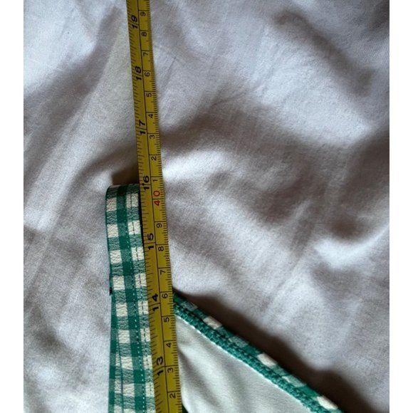 Topshop Green Gingham new without tag Swim Bikini Bottoms size 8 - Picture 7 of 8